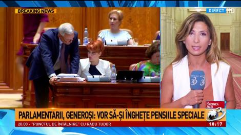 Parlamentarii vor să &icirc;și &icirc;nghețe pensiile speciale