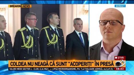 Coldea, primul interviu după retragerea din fruntea SRI. El nu neagă că sunt ”acoperiți” în presă