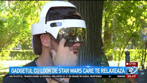 24 IT. Cască de masaj pentru pauzele de la job