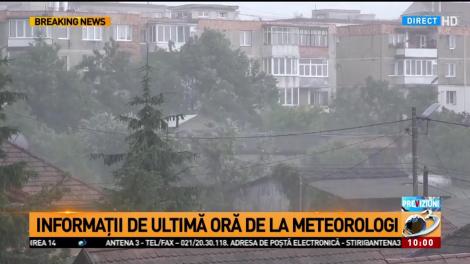 Capitala, sub alertă de vremea rea