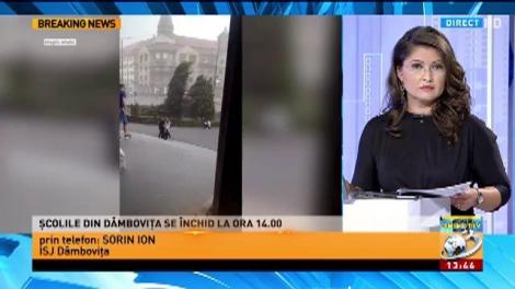 Școli închise în Dâmbovița din cauza avertizărilor meteo