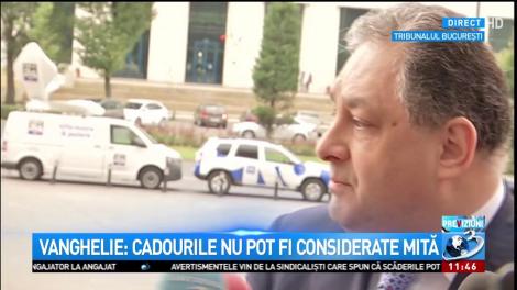 Vanghelie, un nou termen în dosar: Cadourile nu pot fi considerate mită