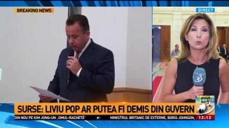 Surse: Ministrul Educaţiei, Liviu Pop, și cel de la Sănătate, Florian Bodog, ar putea fi demiși din Guvern