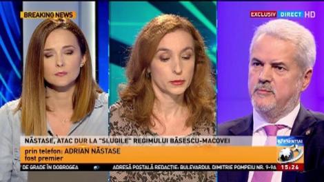 Năstase, atac dur la ”slugile” regimului Băsescu-Macovei