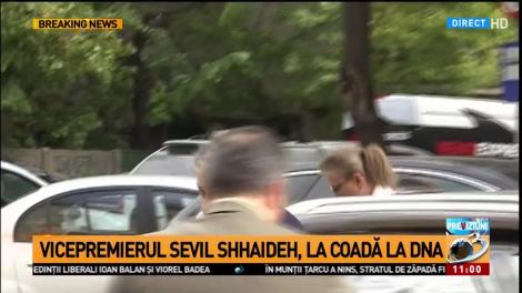 Vicepremierul Sevil Shhaideh, audiată la DNA
