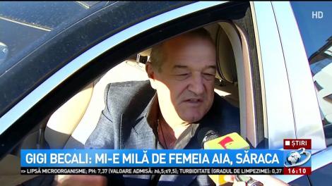 Gigi Becali: Mi-e milă de Sevil Shhaideh, săraca