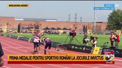 Prima medalie pentru sportivii români la Jocurile Invictus