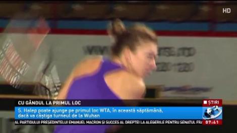 Simona Halep, cu gândul pa primul loc