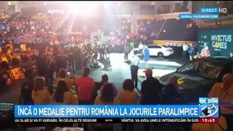 Încă o medalie pentru români la Jocurile Invictus de la Toronto