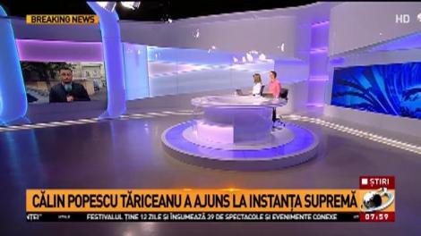 Călin Popescu Tăriceanu a ajuns la Instanța supremă