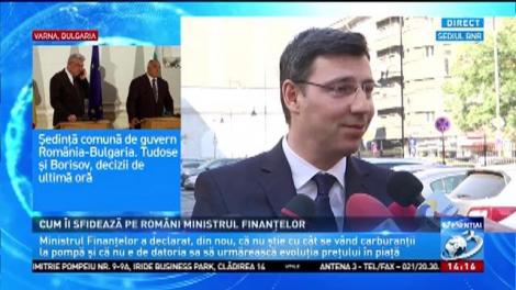 Cum îi sfidează pe români ministrul Finanțelor