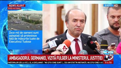 Ambasadorul Germaniei, vizită la Ministerul Justiției