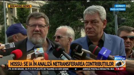 Tudose, după discuția cu sindicaliștii: Se ia &icirc;n calcul compensarea contribuțiilor