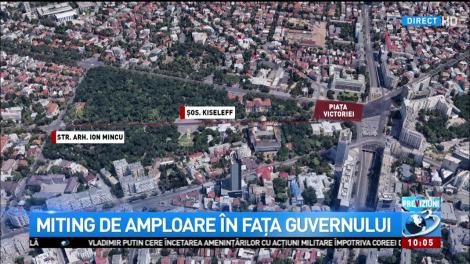 Restricții de circulație, miercuri, în centrul Capitalei