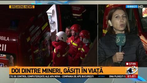 Misiune dramatică de salvare la Mina Lupeni. Raed Arafat: Pot dura ore până la ajungerea la al treilea miner