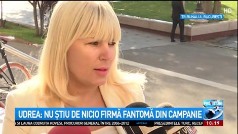 Udrea, audiată în dosarul lui Vasile Blaga: Nu știu de nicio firmă-fantomă din campanie