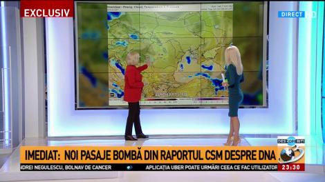 Șefa ANM spune unde va lovi iar vremea extremă