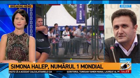 Simona Halep e numărul 1 mondial. George Cosac: O performanță de excepție