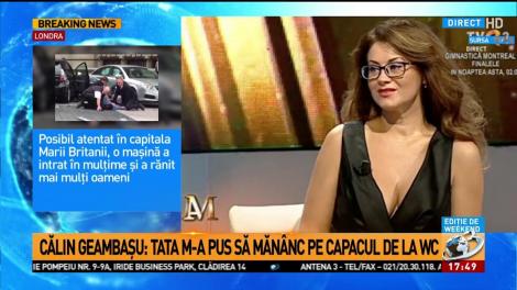 Scandal monstru &icirc;n familia Geambașu. Călin Geambașu: Tata m-a pus să măn&acirc;nc pe capacul de la WC