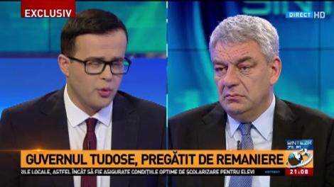 Mihai Tudose anunță o &rdquo;miniremaniere&rdquo;