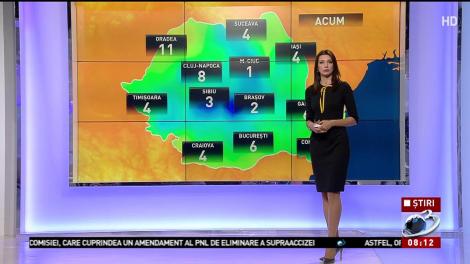 Prognoza meteo. Un val de aer cald vine deasupra Rom&acirc;niei
