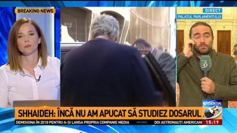 Pleșoianu, despre o eventuală demisie a lui Shhaideh: „Ar însemna o capitulare în fața noii Securități”