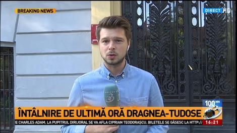 Întâlnire de ultimă oră Dragnea-Tudose, chiar înainte de CEx-ul PSD