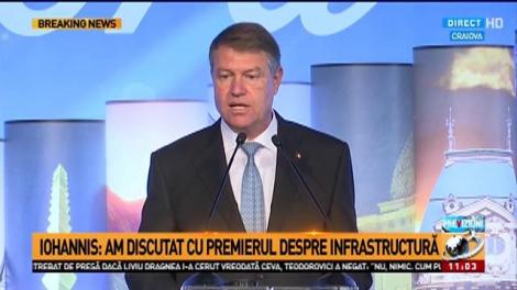 Președintele Klaus Iohannis: „Craiova redevine un important centru industrial”