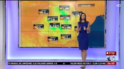 Prognoza meteo - 12 octombrie