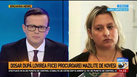 Dosar după lovirea fiicei procuroarei mazilite de Kovesi