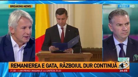 Teodorovici: Absența lui Dragnea și Tăriceanu este o greșeală