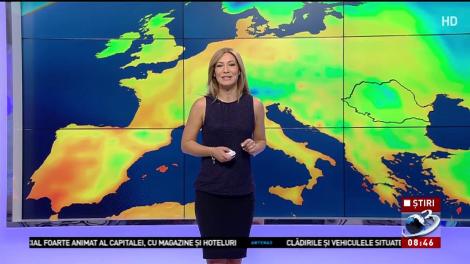 Prognoza meteo. Ce se &icirc;nt&acirc;mplă cu temperaturile