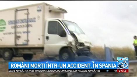 O familie de rom&acirc;ni a murit &icirc;ntr-un accident &icirc;n Spania. Printre victime, un copil de 3 ani