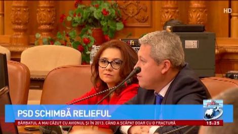 PSD schimbă relieful și o apără pe Rovana Plumb