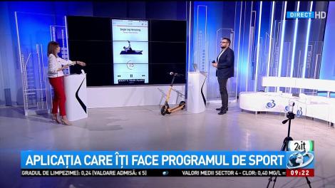 Aplicația care îți face programul de sport