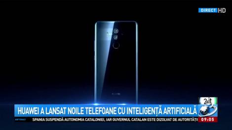 Huawei a lansat noile telefoane cu inteligență artificială