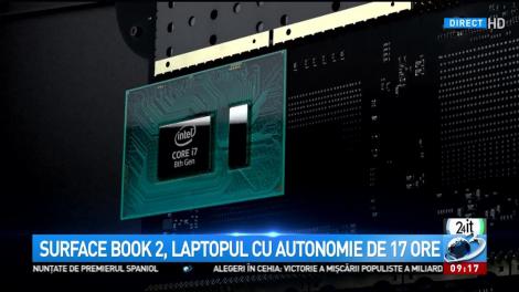 Surface Book 2, laptopul cu autonomie de 17 ore