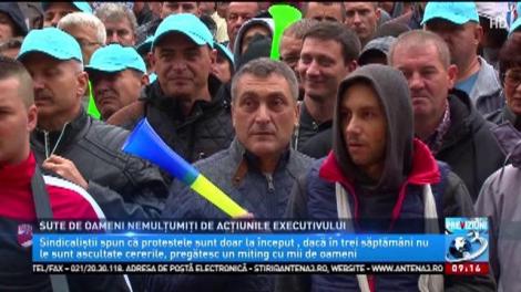 Proteste la adresa Guvernului