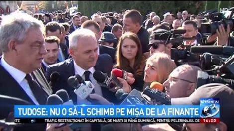 Ce spune premierul Tudose, despre zvonurile privind demiterea ministrului de Finanțe
