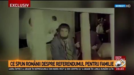 Altă &icirc;ntrebare. Ce spun rom&acirc;nii despre referendumul pentru familie