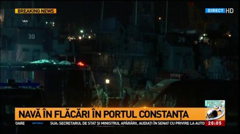 Raed Arafat, despre incendiul din portul Constanța: „Este o intervenție mai dificilă dar sperăm că în cel mai scurt timp să spunem că s-a finalizat intervenția"