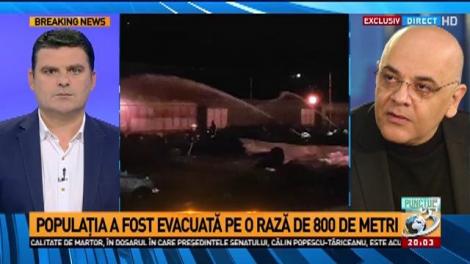 Raed Arafat: Incendiul de la vagonul de tren a fost lichidat, nu mai există niciun pericol în zonă