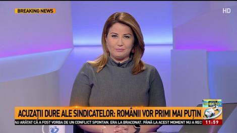 Scandal uriaș pe salariile rom&acirc;nilor. Olguța Vasilescu: Sindicaliștii să &icirc;nvețe matematică