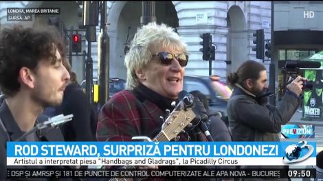 Rod Stewart, surpriză de proporţii pentru londonezi