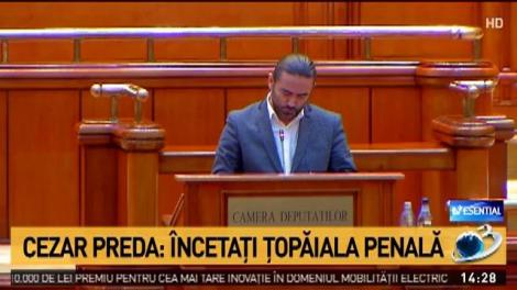 Scandal la Comisia „Sufrageria”. Cezar Preda: Încetați țopăiala penală