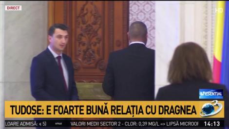 Liviu Dragnea nu răspunde la întrebările presei