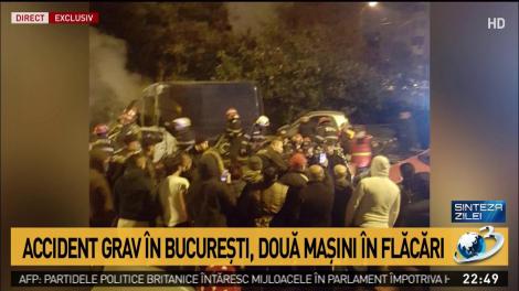 Accident grav în București