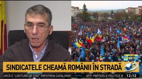 Sindicaliştii amenință cu greva generală, din cauza măsurilor fiscale