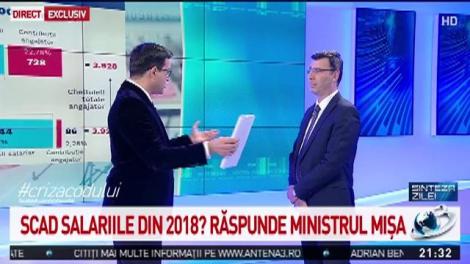 Ministrul Ionuț Mișa, explicații în premieră