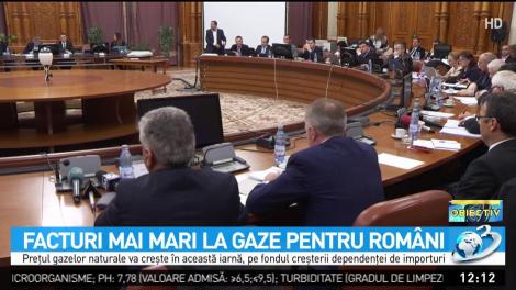 Facturi mai mari la gaze pentru români. Prețul gazelor va crește în această iarnă